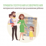 Порядок регистрации материнского капитала при усыновлении ребенка